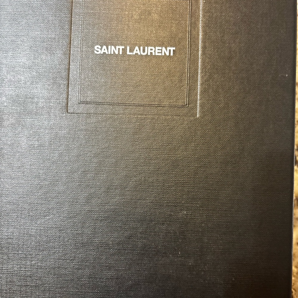 Saint Laurent (YSL) logo sandals